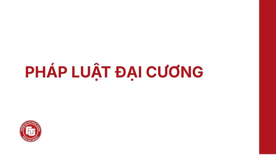 Pháp luật đại cương